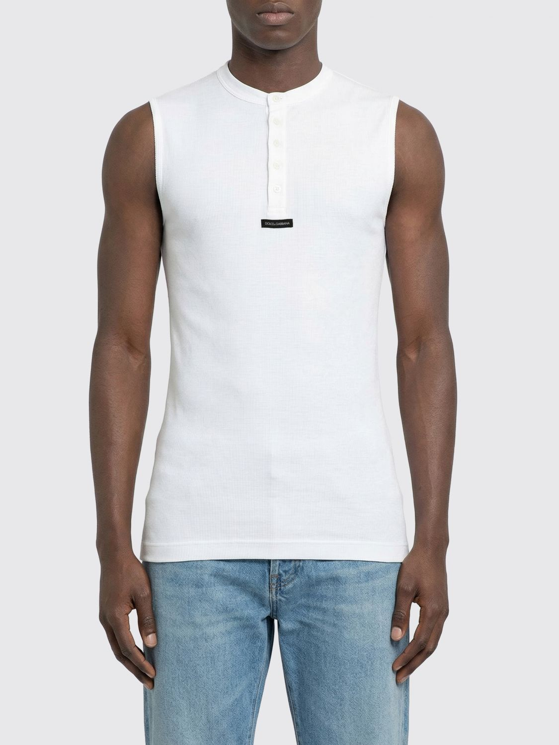 [Dolce & Gabbana] T-shirts Sleeveless SS26 G8TO9TFU7AV W0800
