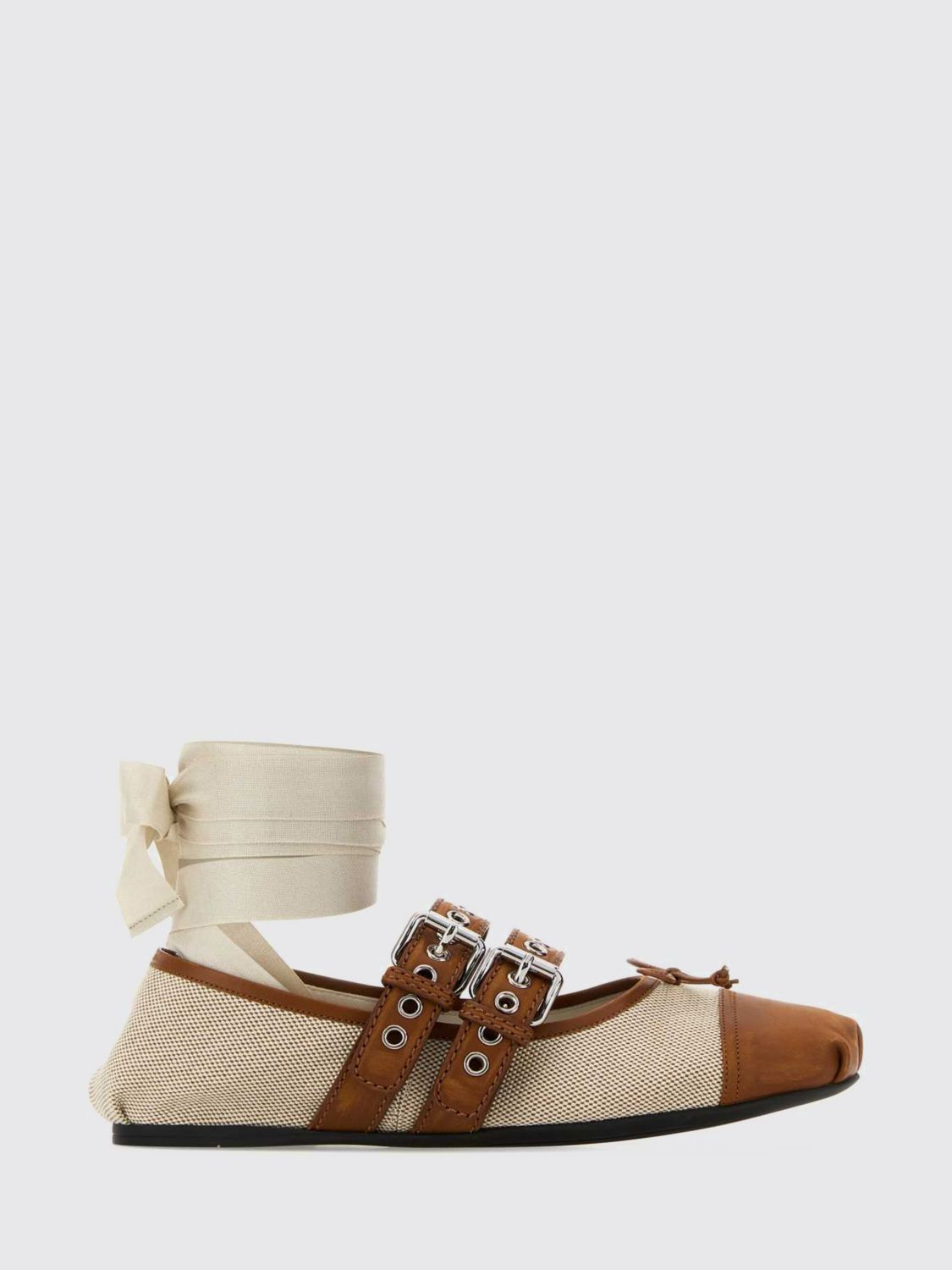 [Miu Miu] Flat shoes SS26 5F608EF0053ZMK F0C4Z
