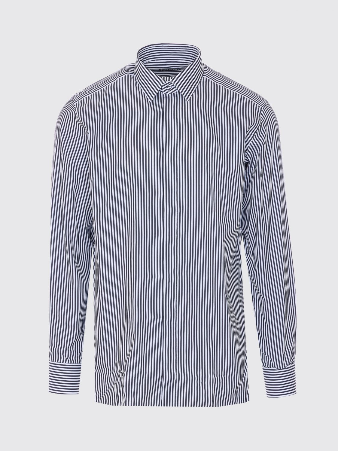 [Tom Ford] Shirts Long Sleeve SS26 HRVF01CSP16 WNA