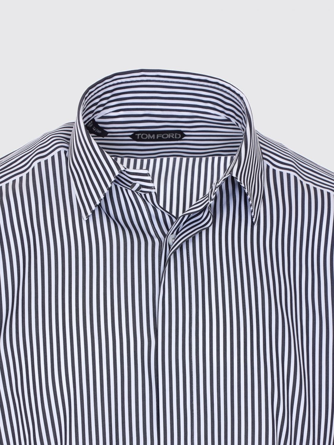 [Tom Ford] Shirts Long Sleeve SS26 HRVF01CSP16 WNA