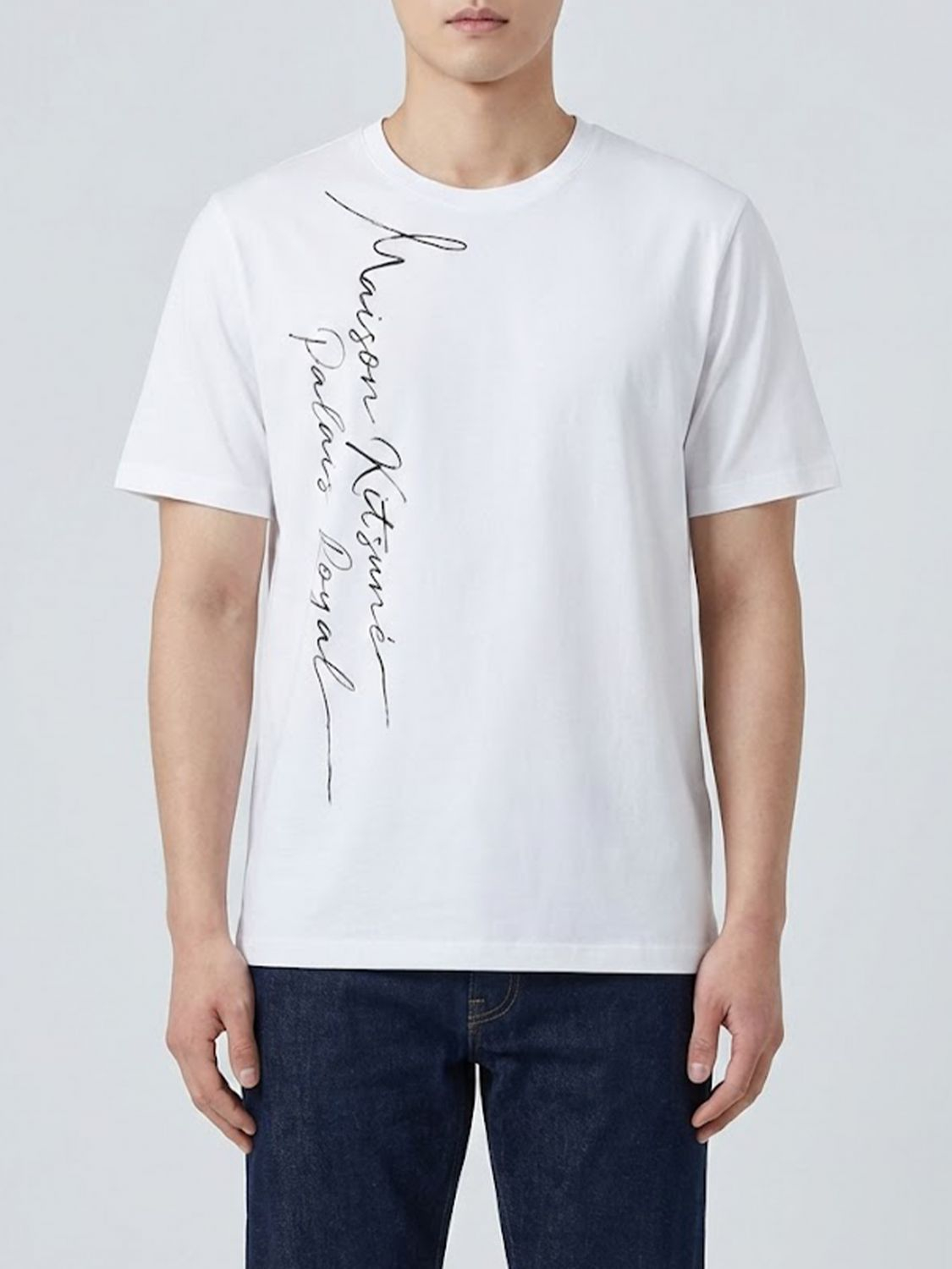 [MAISON KITSUNE] T-shirts Short Sleeve SS26 QM00113KJ7036 P100