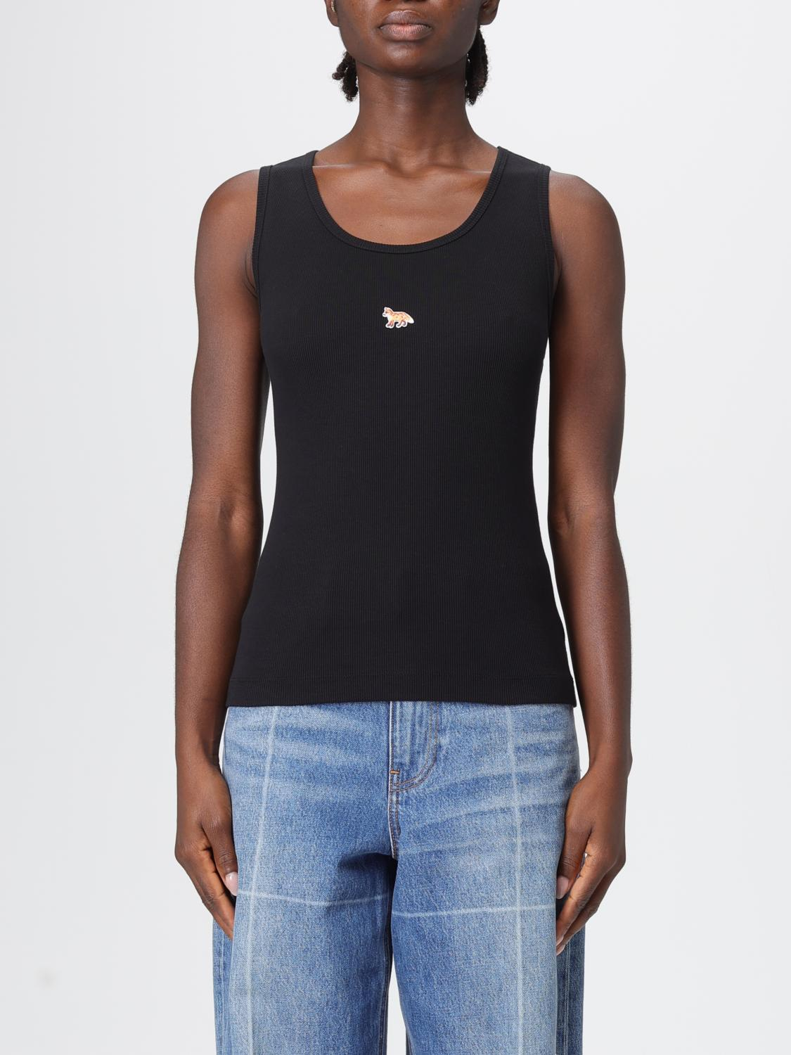 [MAISON KITSUNE] T-shirts Sleeveless SS26 PW00623KA0033 P199