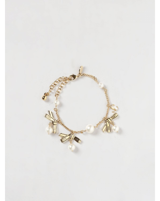 [Jimmy Choo] Bracelet SS26 MULTICHRMRBNBRCLTJKI GOLD/BLACK/WHITE