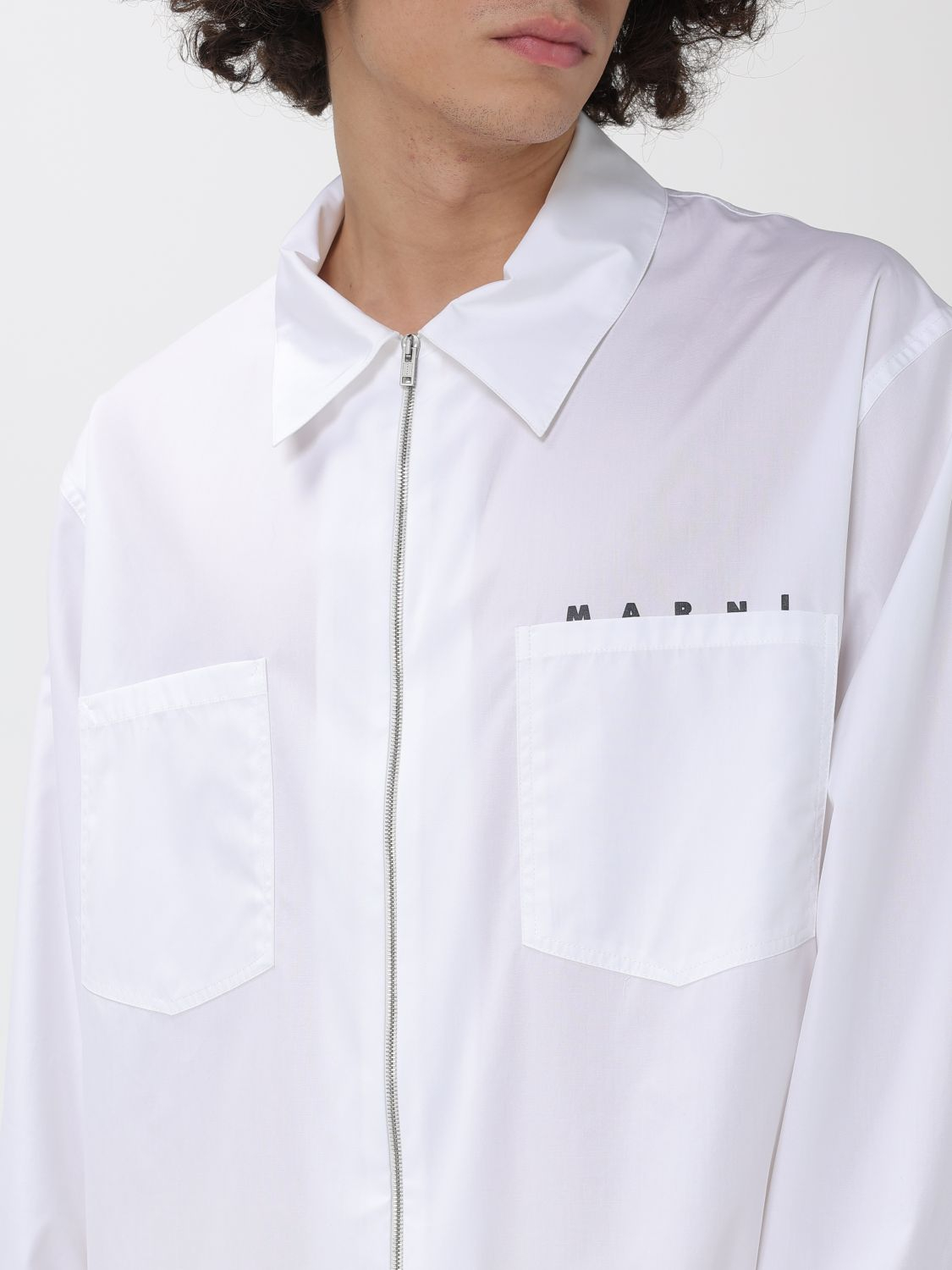 [Marni] Shirts Long Sleeve SS26 CUMU0297P0USCT88 LOW01