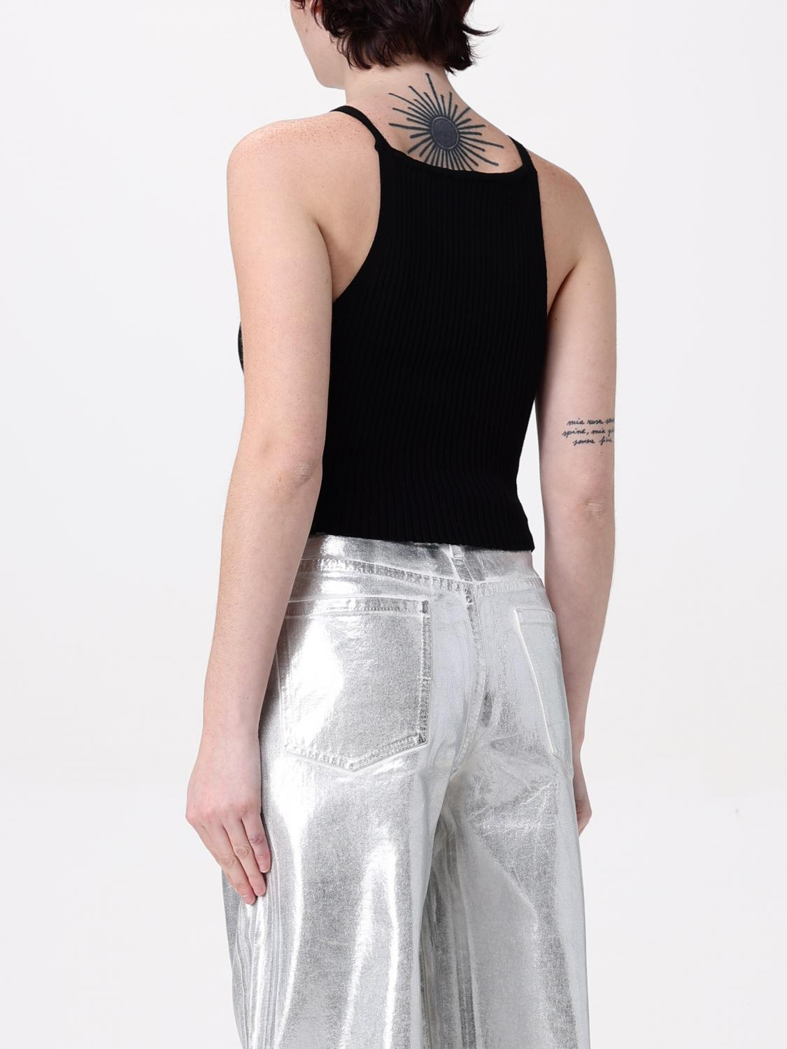 [Courreges] T-shirts Sleeveless SS25 VESMTO042FI0001 9999