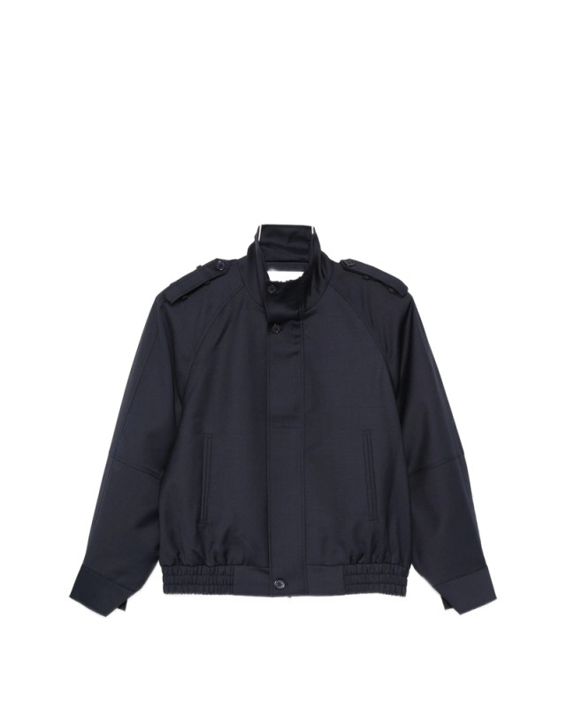 [THE FRANKIE SHOP] Jacket FW26 KELLY GIACCA NAVY