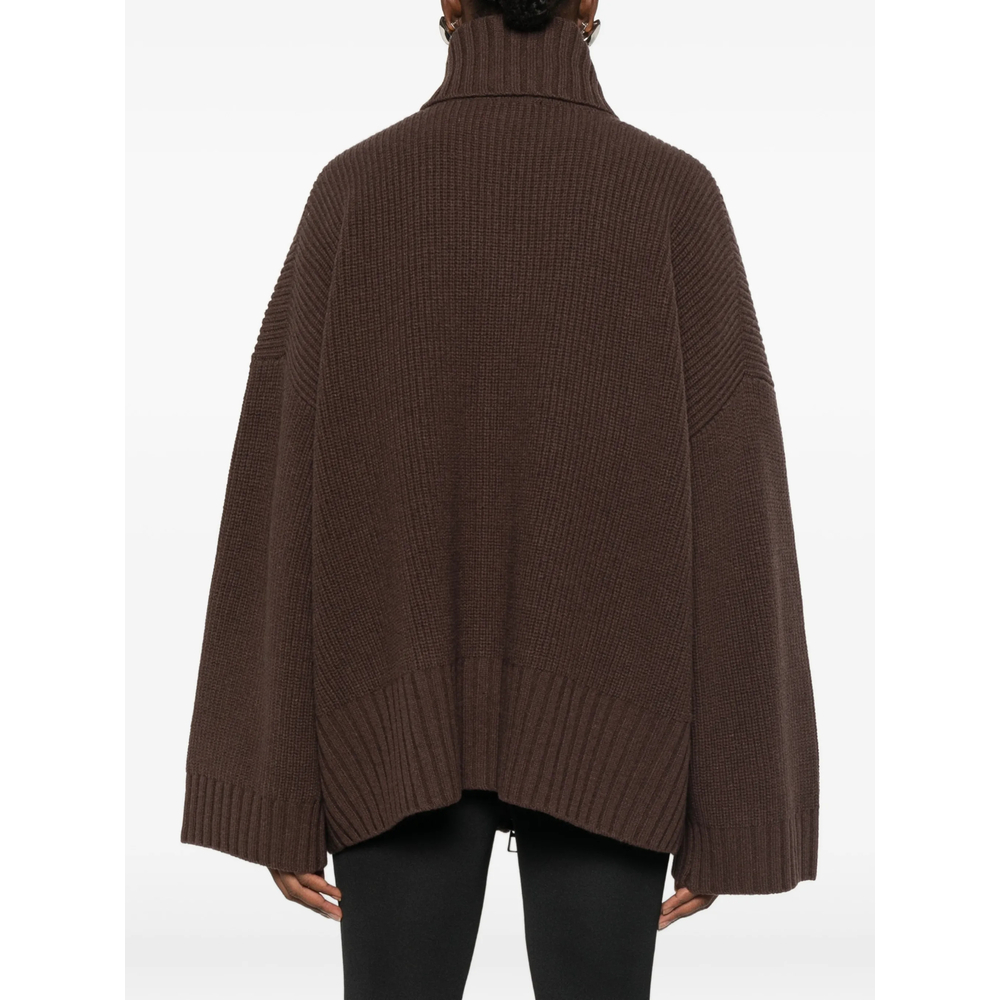 [THE FRANKIE SHOP] Cardigan FW26 VEDA  BROWN