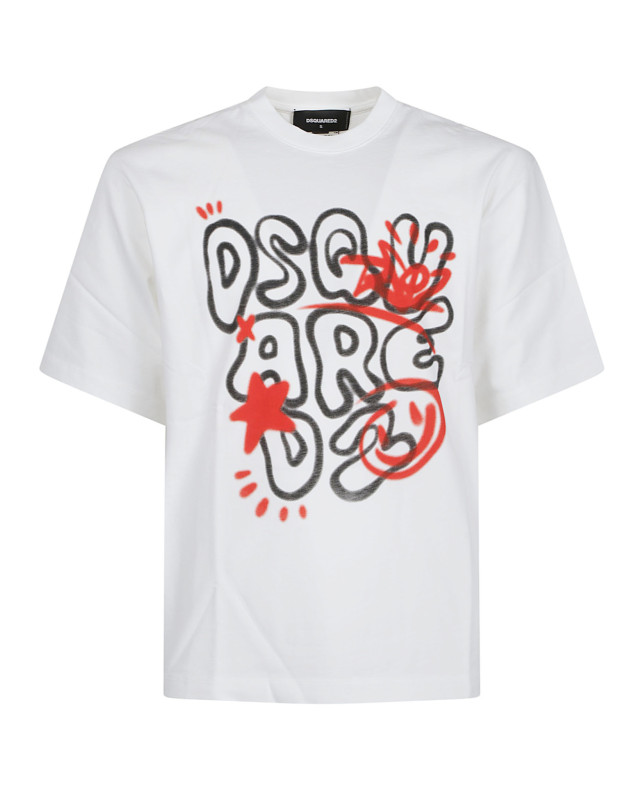 [Dsquared2] T-shirts FW26 S74GD1596 D20106