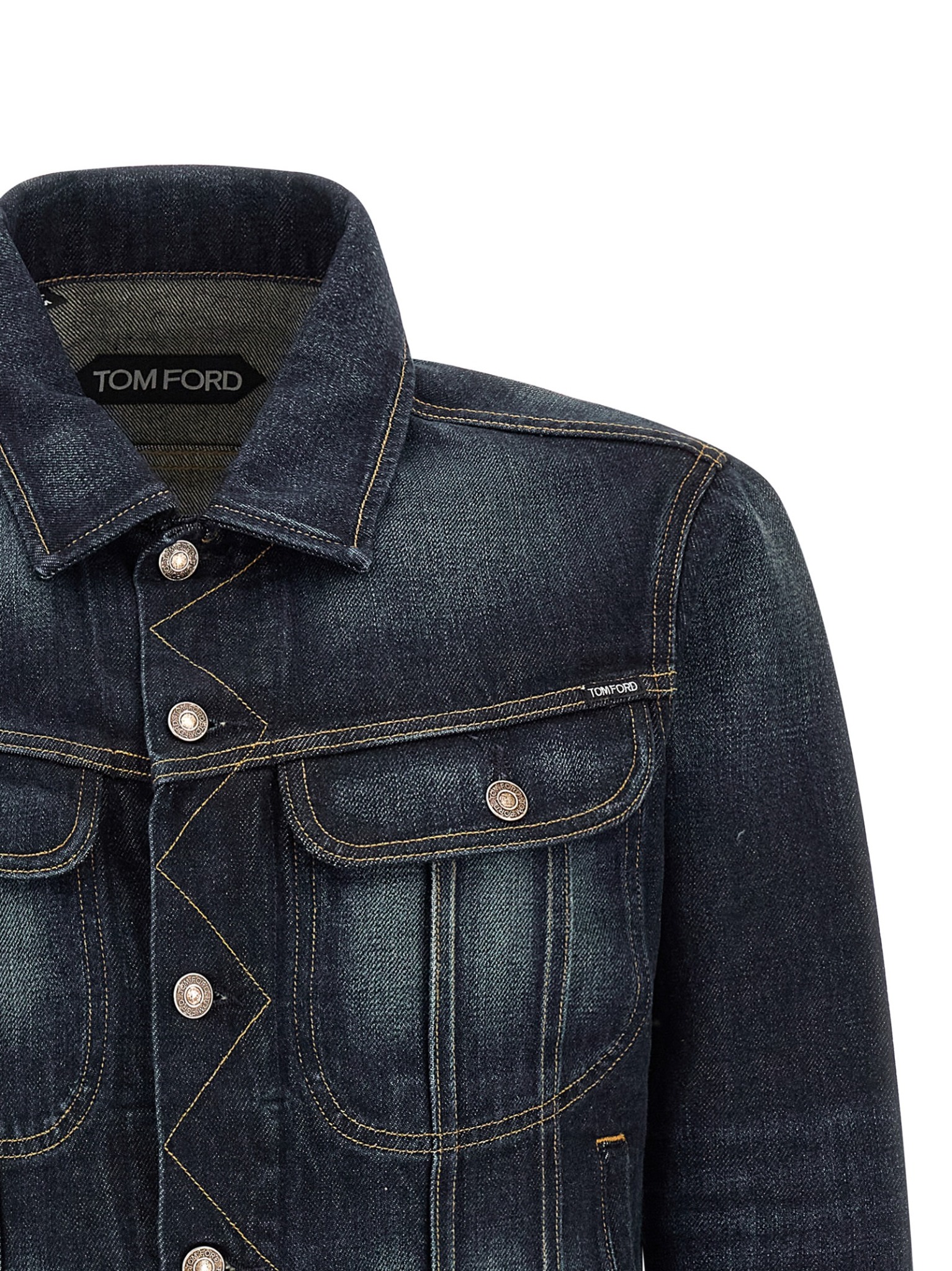 [Tom Ford] Denim jacket FW26 DJI001DMC101UBO