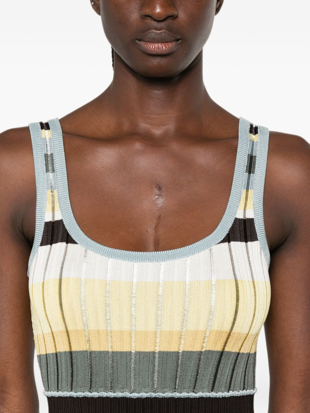 [Alaia] Sleeveless dress FW26 AA9R3100K266D908