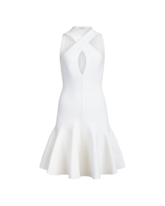 [Alaia] Sleeveless dress FW26 AA9R3116K212D054
