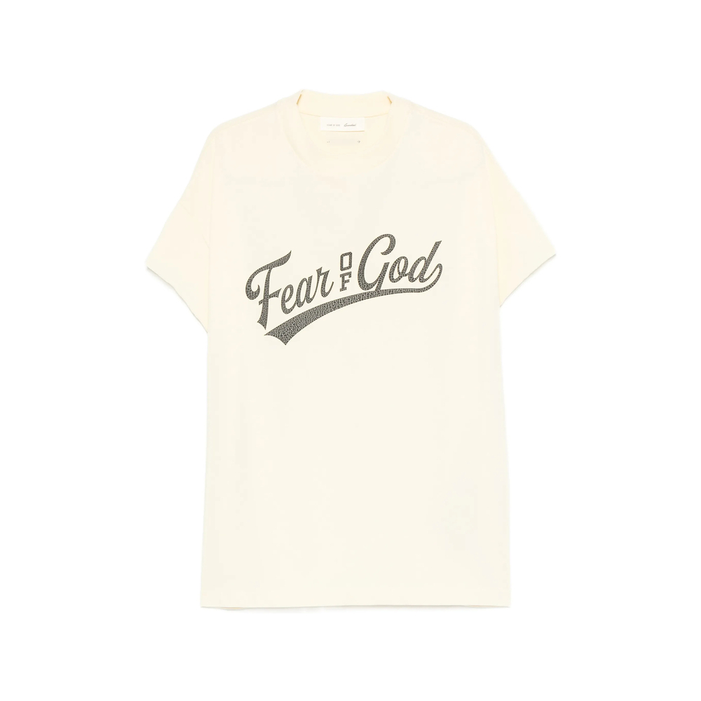 [Fear Of God Essentials] T-shirts Short Sleeve FW26 RW00271  CHALK
