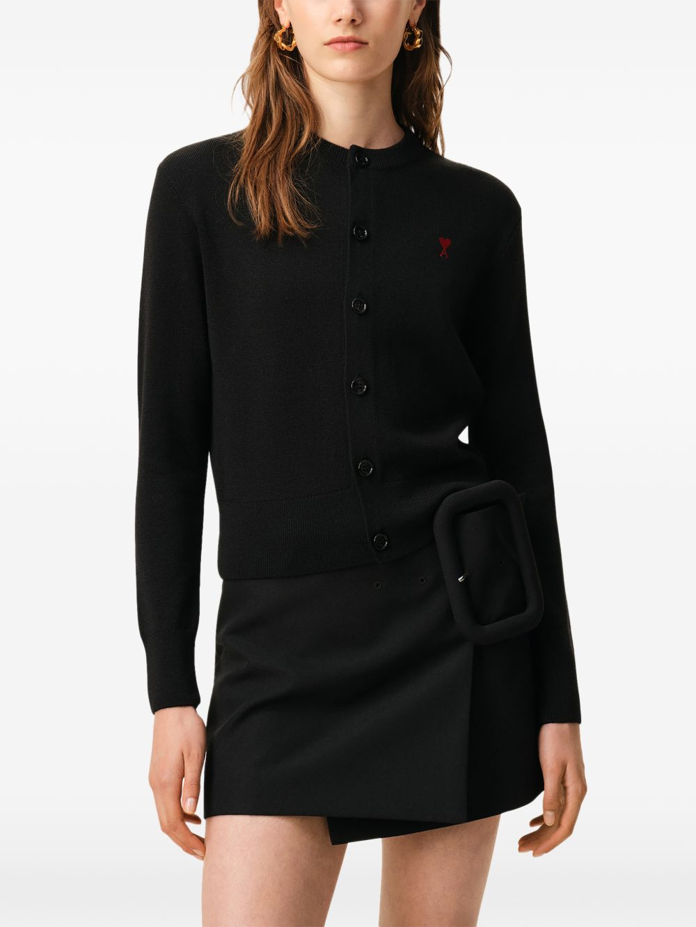 [Ami Paris] Cardigan FW26 FKC361001009