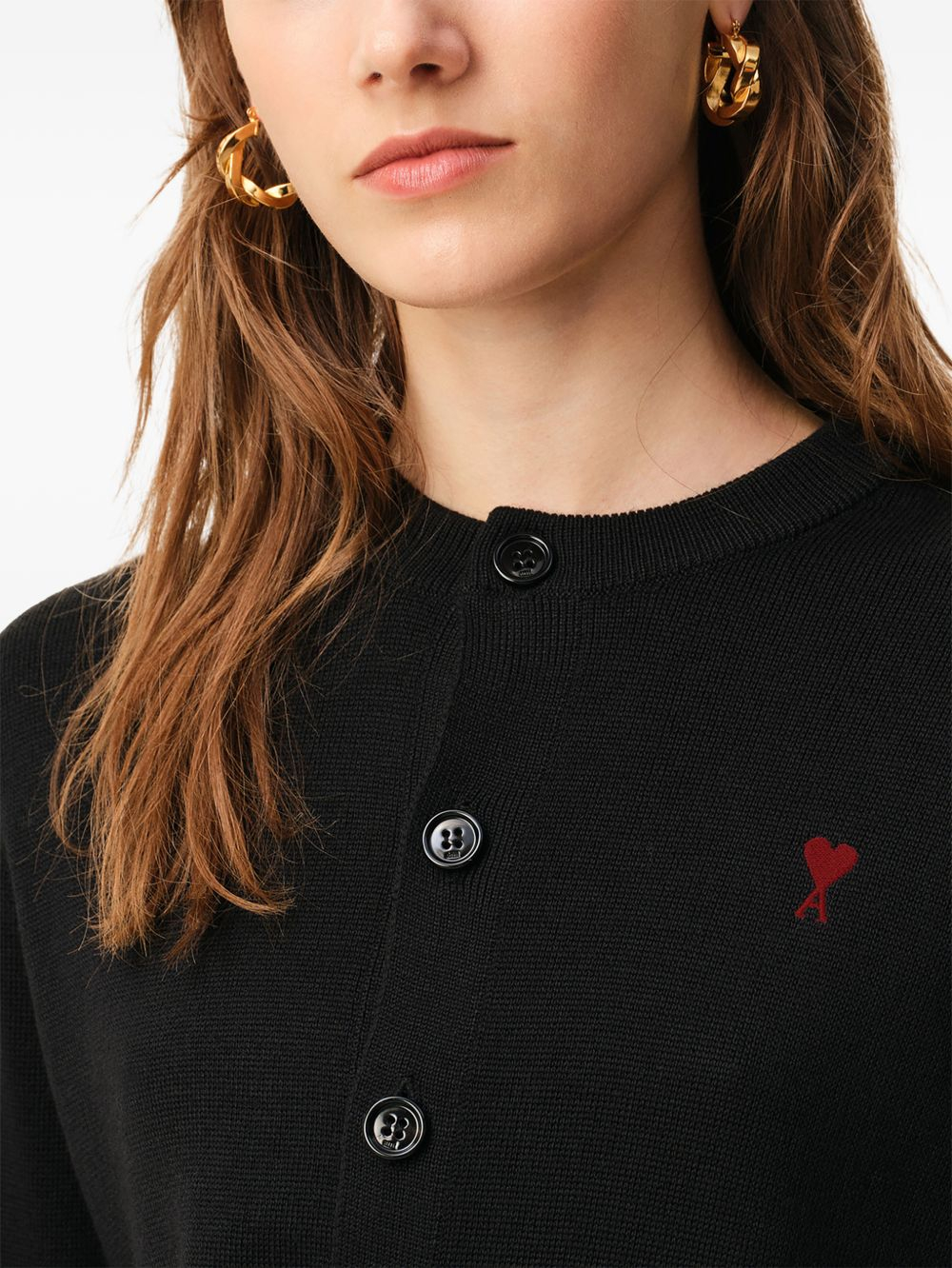 [Ami Paris] Cardigan FW26 FKC361001009