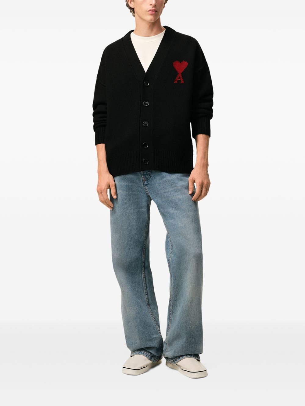 [Ami Paris] Cardigan FW26 UKC367018009