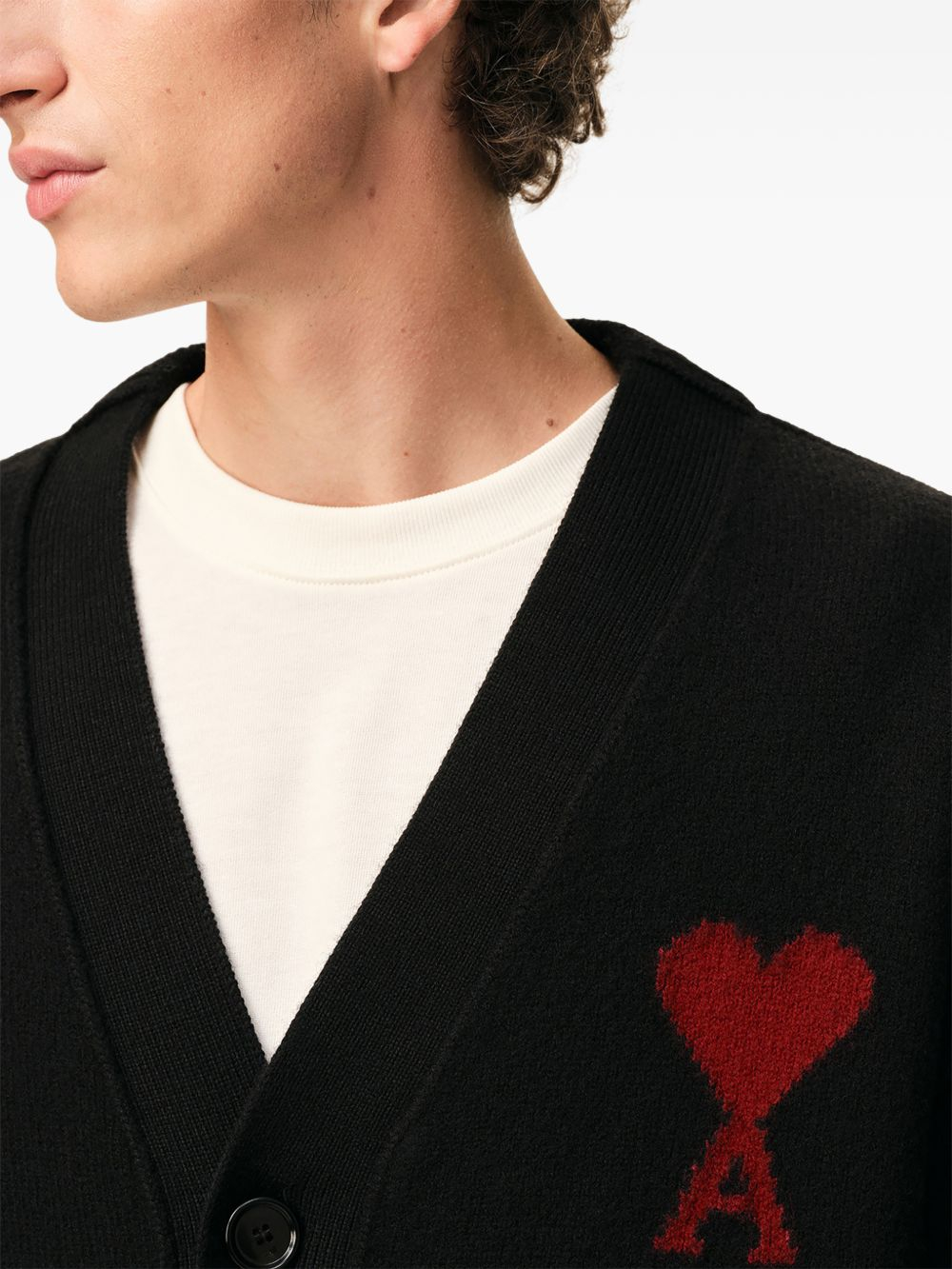 [Ami Paris] Cardigan FW26 UKC367018009