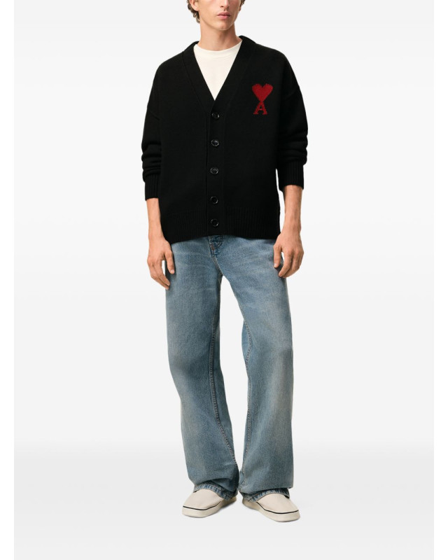 [Ami Paris] Cardigan FW26 UKC367018009