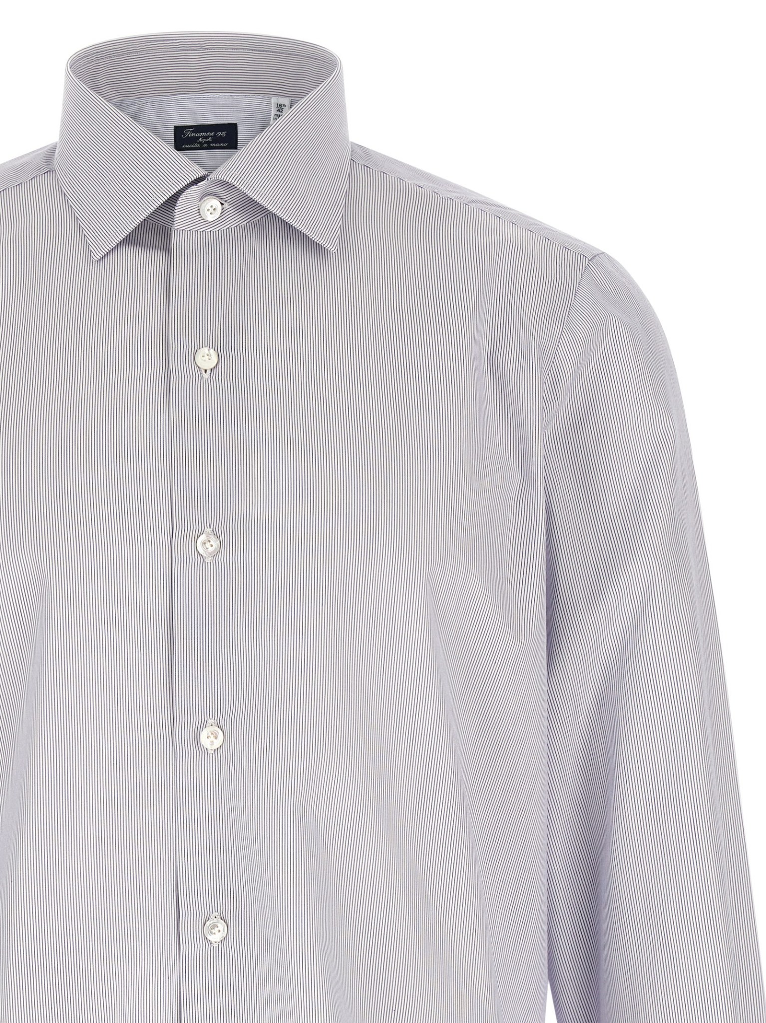 [Finamore] Shirts Long Sleeve FW26 C077402