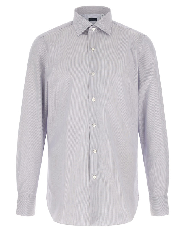 [Finamore] Shirts Long Sleeve FW26 C077402