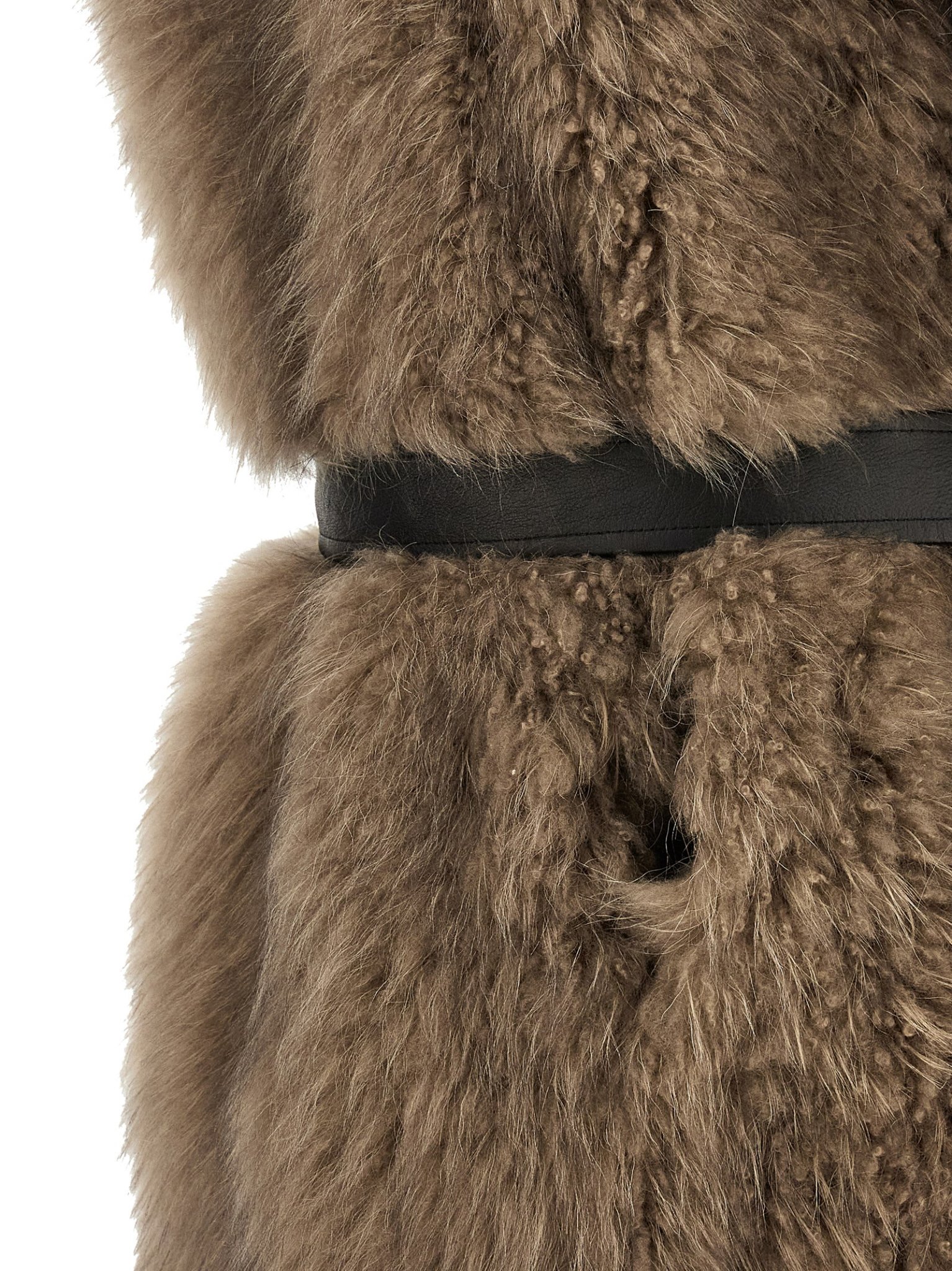 [Blancha] Fur Jacket FW26 26044311NATURALE
