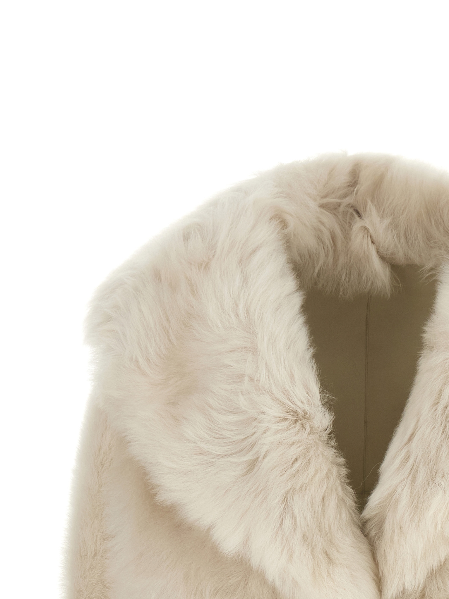 [Blancha] Fur Jacket FW26 26114300BURRO