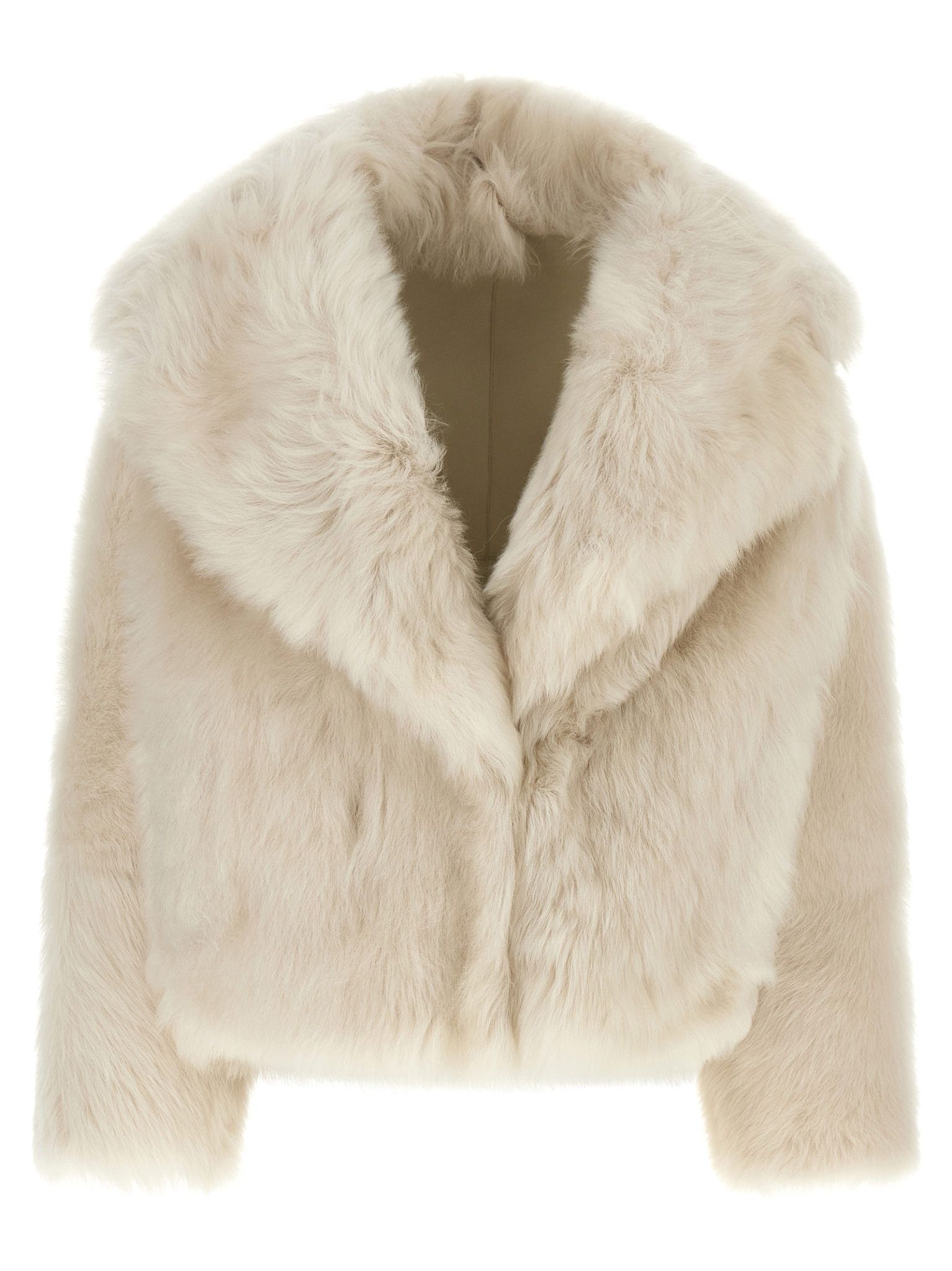 [Blancha] Fur Jacket FW26 26114300BURRO
