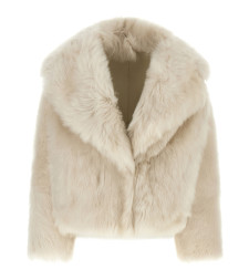 [Blancha] Fur Jacket FW26 26114300BURRO