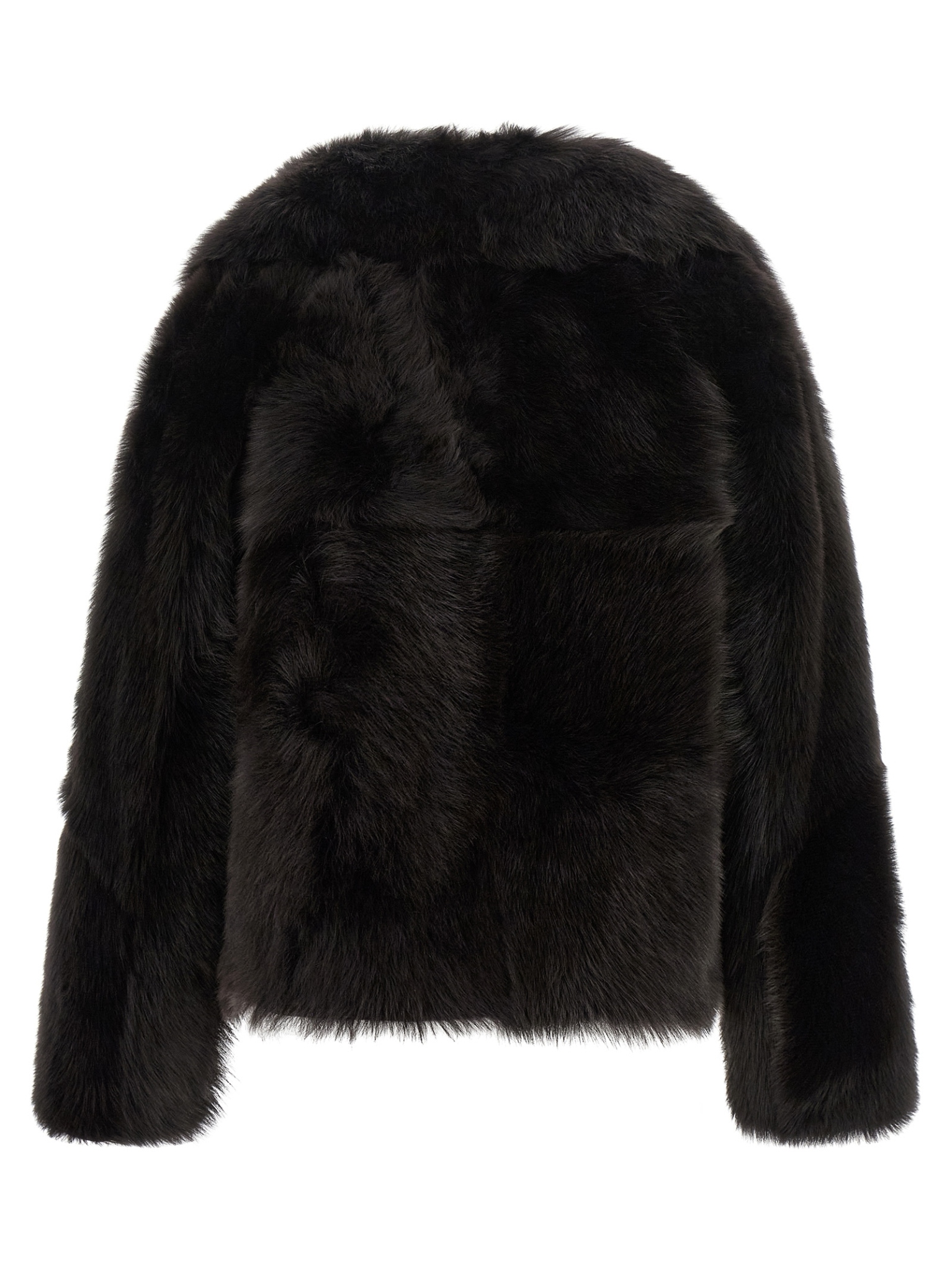 [Blancha] Fur Jacket FW26 26114300CIOCCOLATO