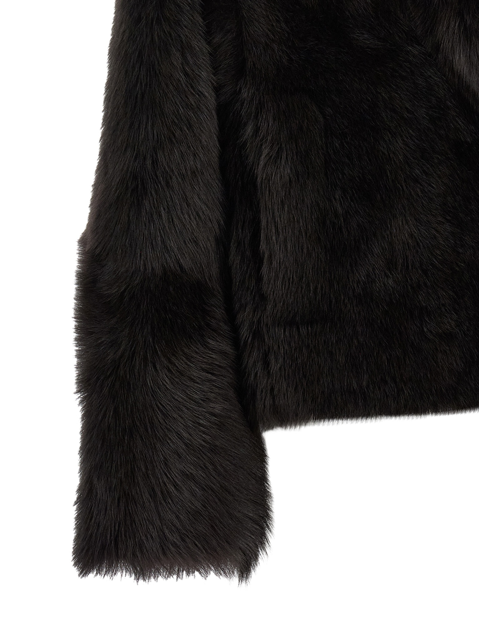 [Blancha] Fur Jacket FW26 26114300CIOCCOLATO
