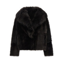 [Blancha] Fur Jacket FW26 26114300CIOCCOLATO