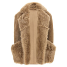 [Blancha] Fur Jacket FW26 26021300NOCCIOLA