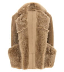 [Blancha] Fur Jacket FW26 26021300NOCCIOLA