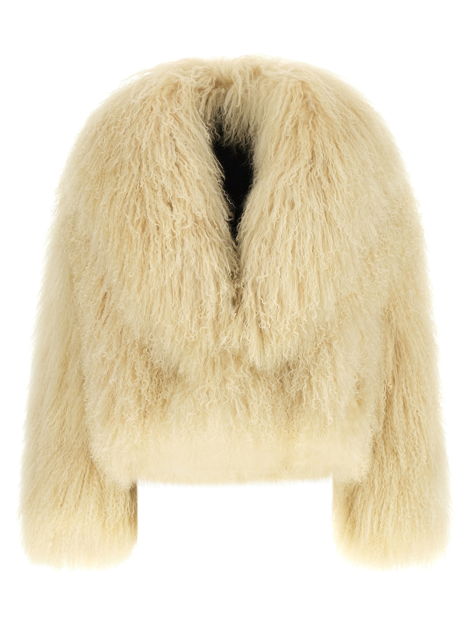 [Blancha] Fur Jacket FW26 26113100CREMA