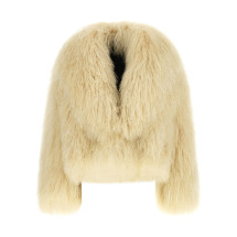 [Blancha] Fur Jacket FW26 26113100CREMA