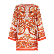 [Dolce & Gabbana] Long sleeve dress FW26 F61A2TGDDRES9000