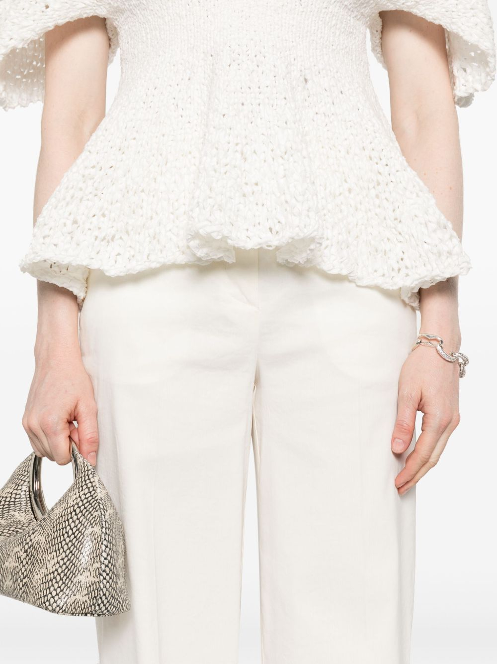 [PINKO] Trousers SS26 104929 A0IM JACOPONE Z07