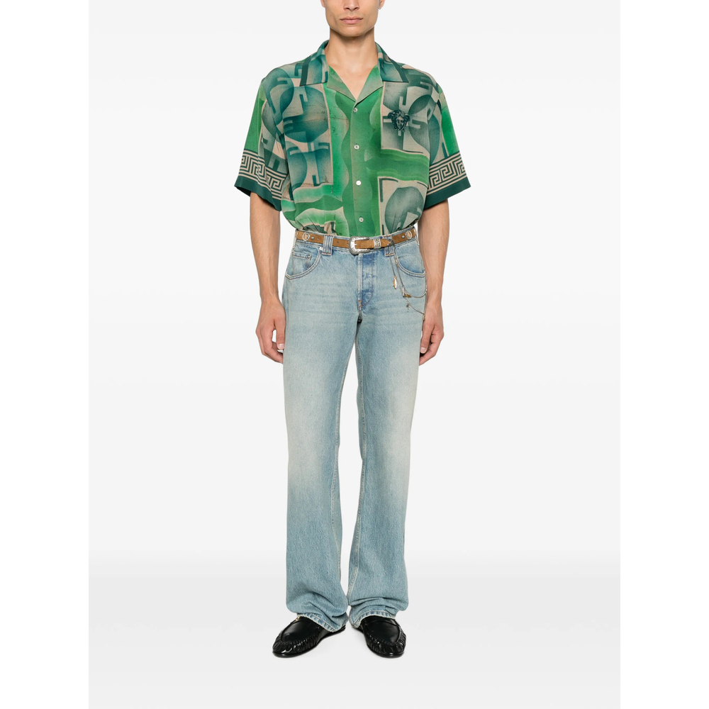[Versace] Shirts Short Sleeve FW26 1A18726 1025703 5GE40
