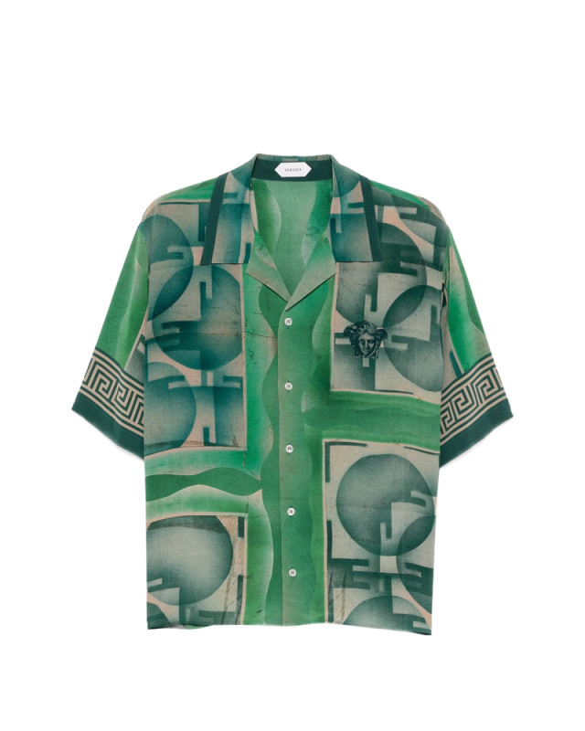 [Versace] Shirts Short Sleeve FW26 1A18726 1025703 5GE40
