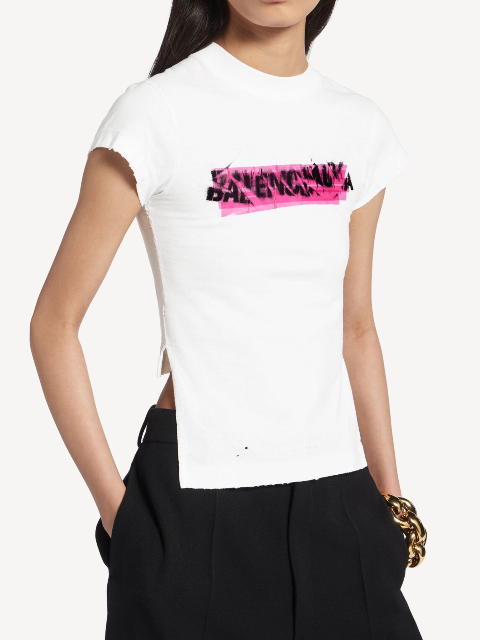 [Balenciaga] T-shirts Short Sleeve FW26 871744 TUVI6