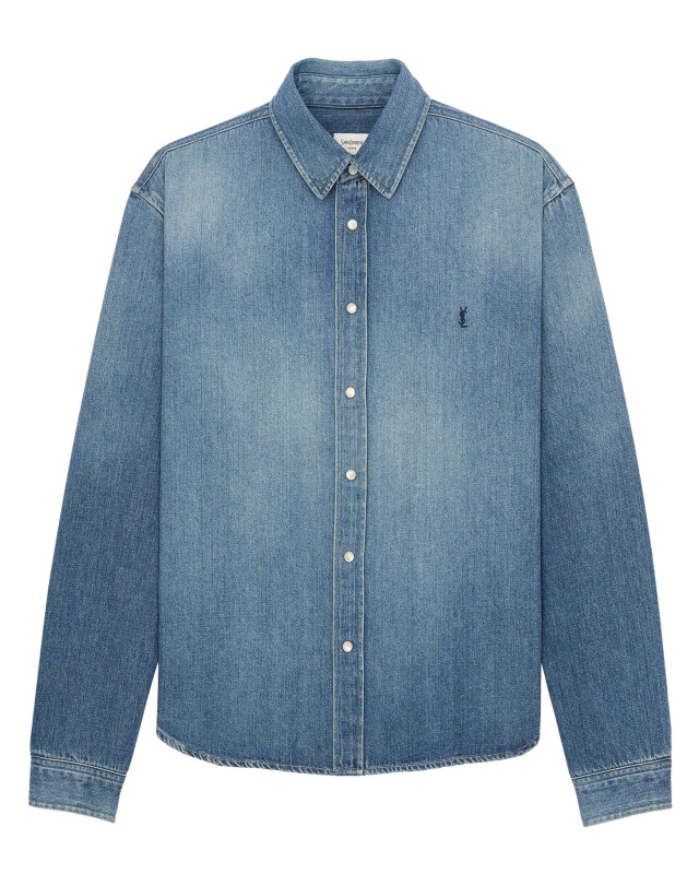 [Saint Laurent] Shirts Long Sleeve FW26 862246 Y29YA
