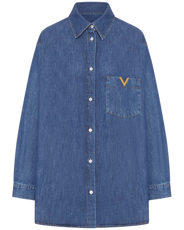 [Valentino] Shirts Long Sleeve FW26 8B3DB03K9YA