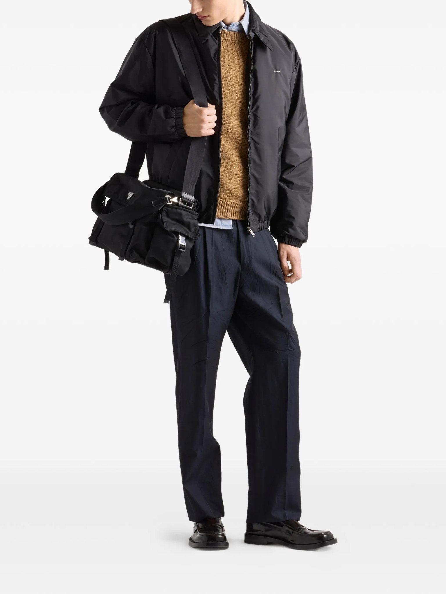 [Prada] Shirts Long Sleeve FW26 GEC115 18PF