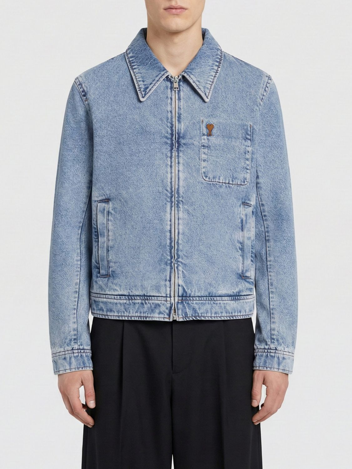 [Ami Paris] Denim jacket SS26 HJK835DE0046 480