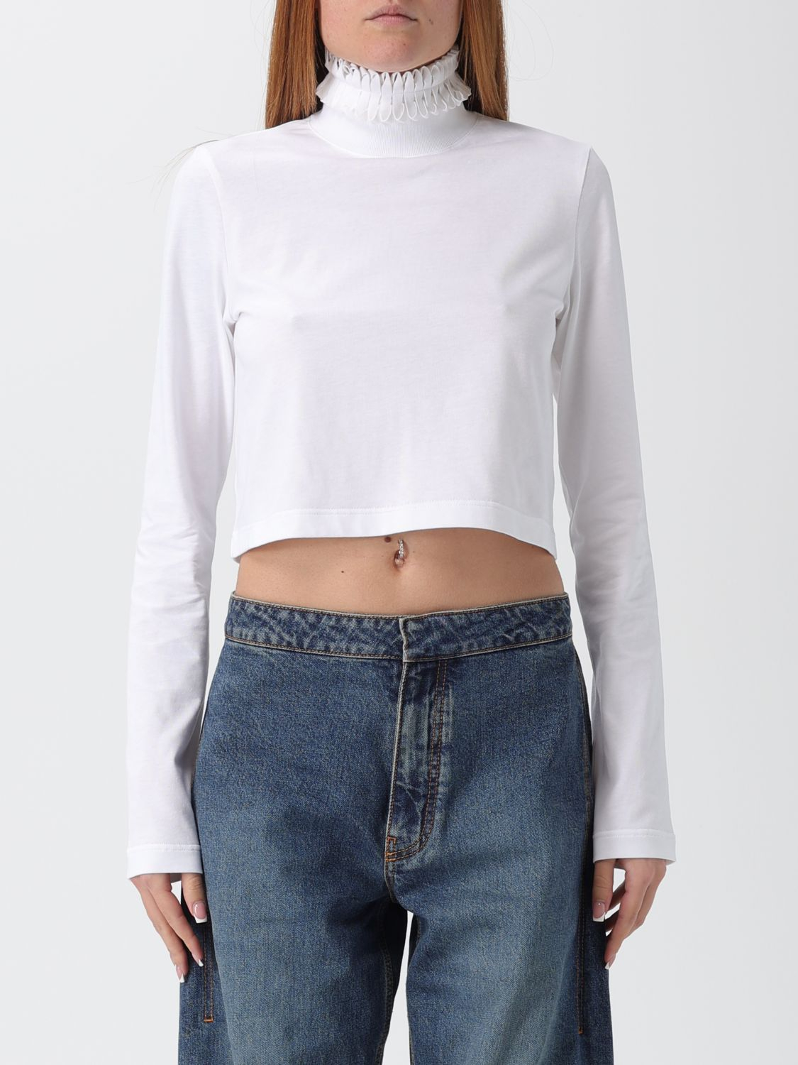 [Alaia] T-shirts FW25 AA9I0010J010B 000