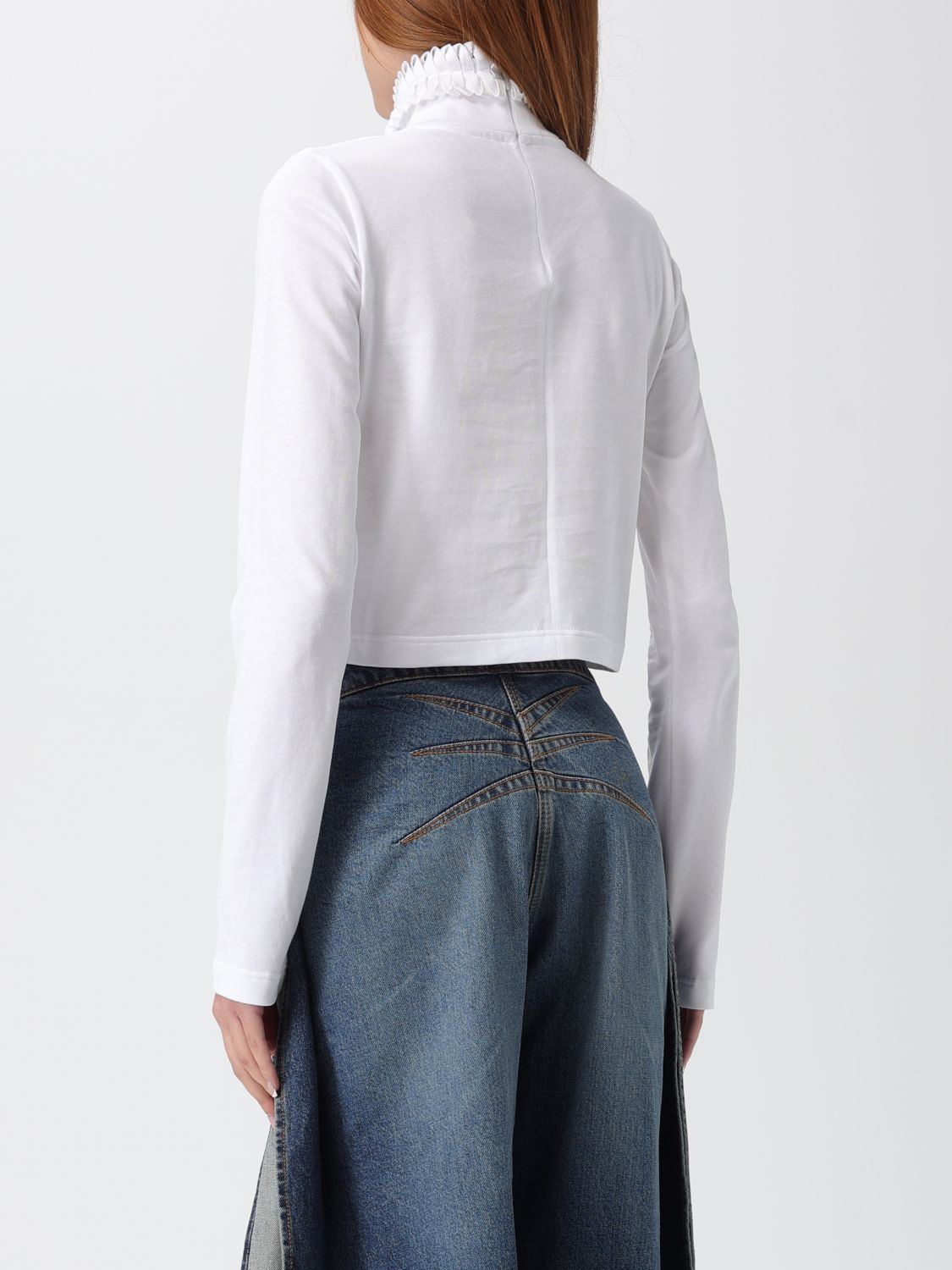 [Alaia] T-shirts FW25 AA9I0010J010B 000