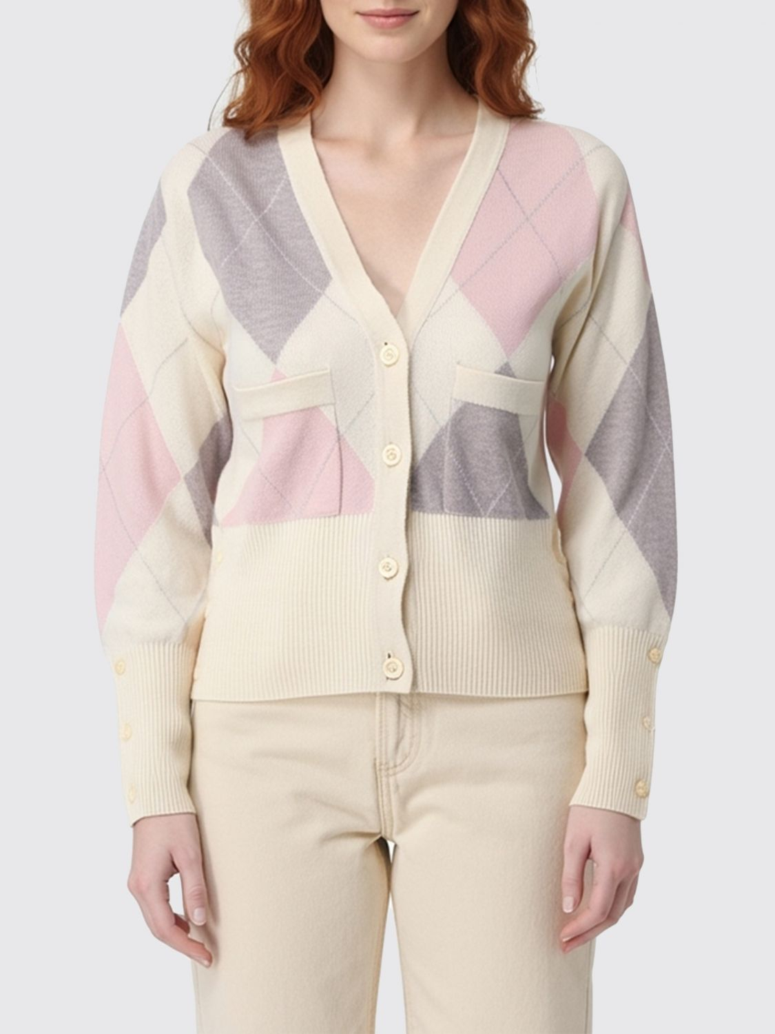 [Thom Browne] Knitwear FW25 FKC659AY2001 100