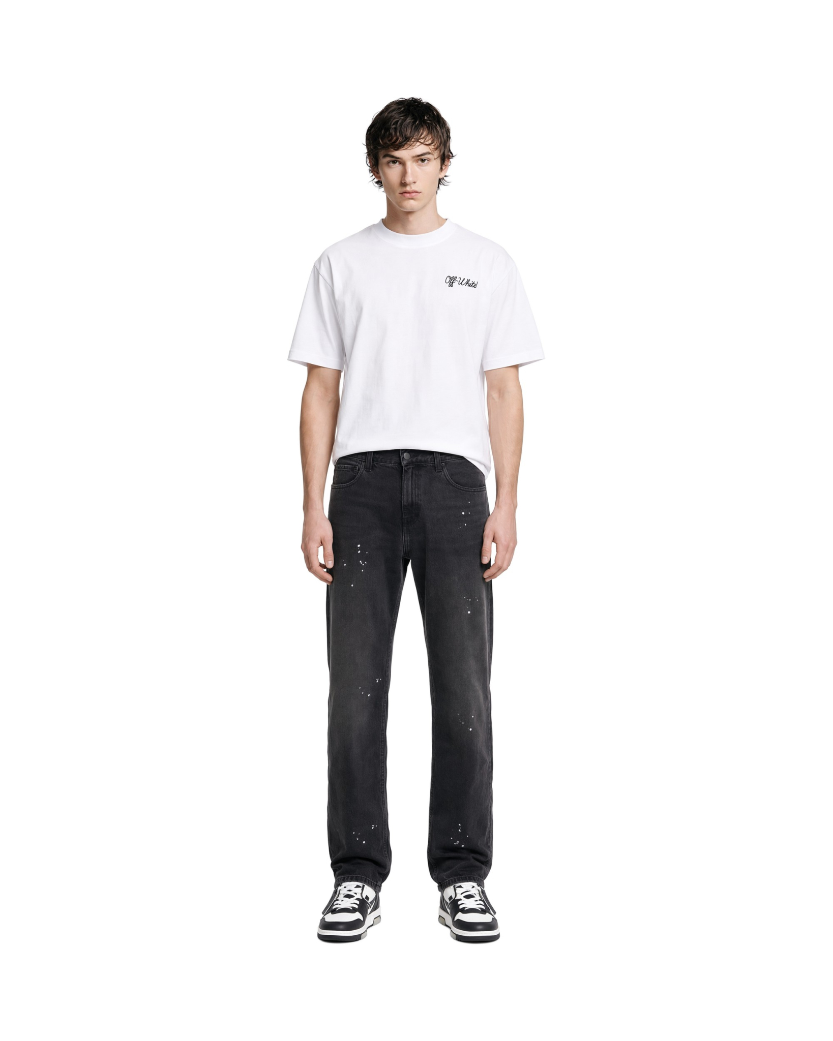 [Off-White] T-shirts FW26 OMAA120F26JER00510100