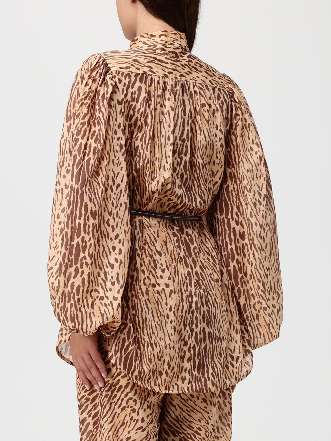[Zimmermann] Top FW25 3203TSS255 TAN LEOPARD