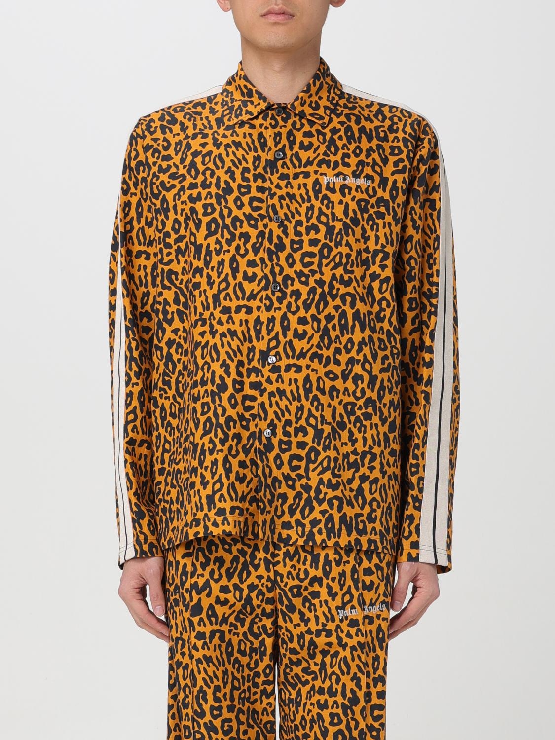 [Palm Angels] Shirts Long Sleeve FW25 PMBD056S24FAB002 2010