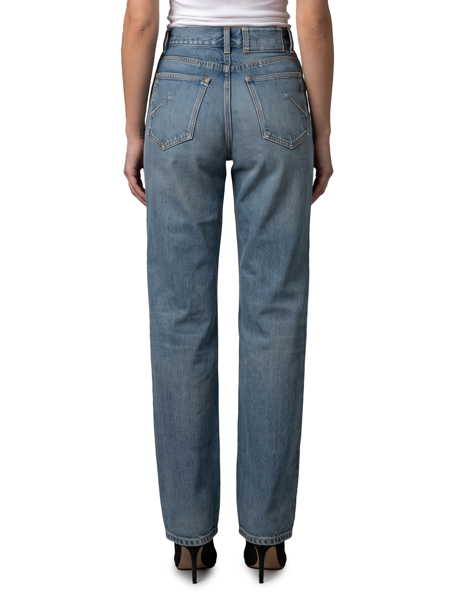 [Alaia] Jeans FW26 AA9P1274D023C__A20